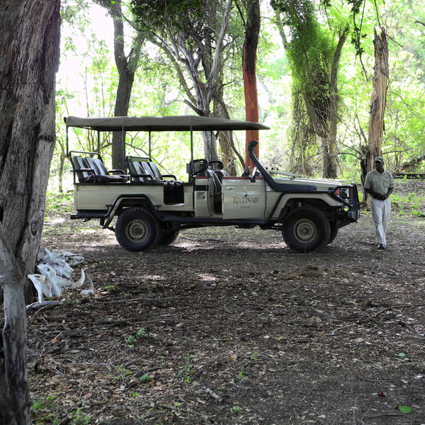 The camp also has vehicle which is used to track predators if they are heard…