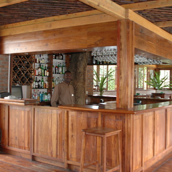 There is also a bar area…