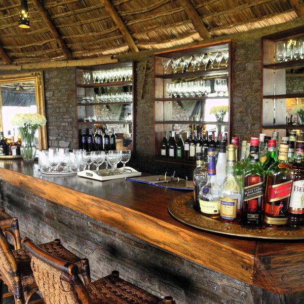 Enjoy some pre and post dinner drinks from the bar.
