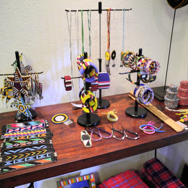 There is also a curio shop which is packed with African treasures!