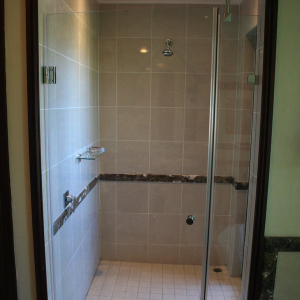 The smart, bright bathroom…
