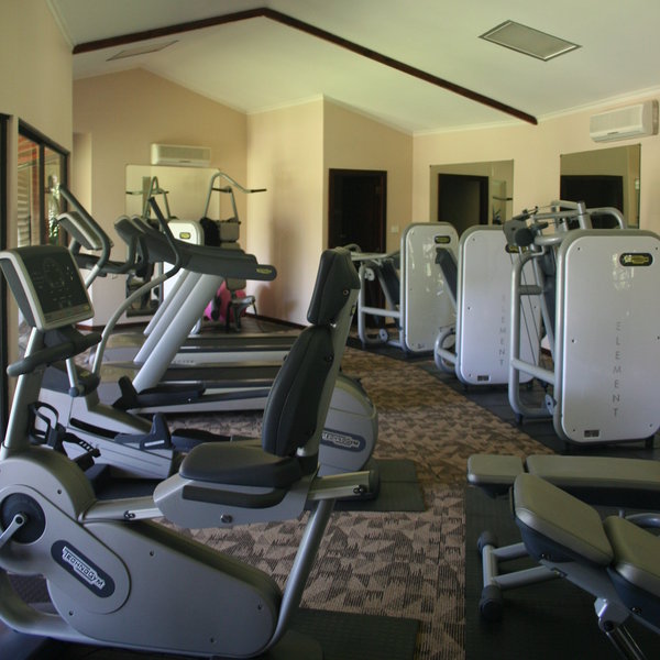You can also work out in the gym,…
