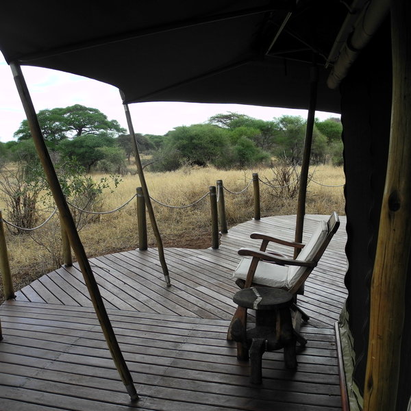 From your own private deck relax and enjoy the wildlife...