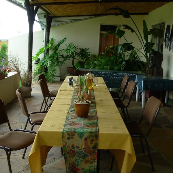 ...and a dining area...