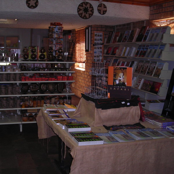 There is also a well-stocked shop.