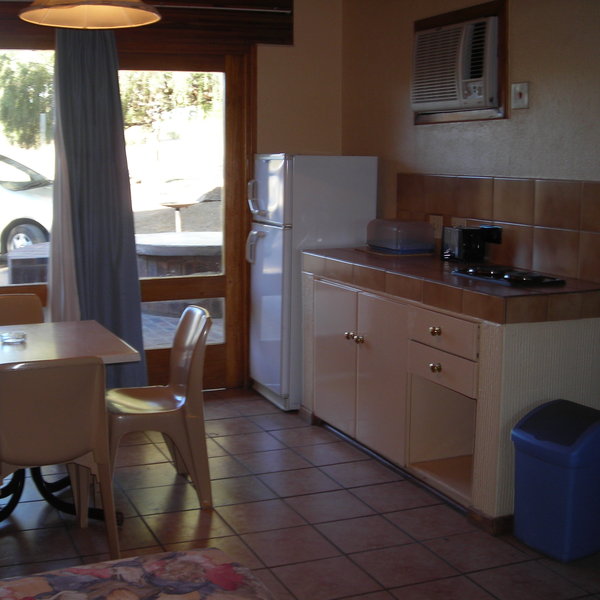 ....and each has a kitchenette.