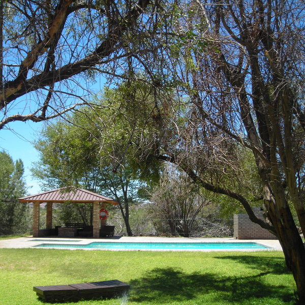 There are also three pools here to relax by.