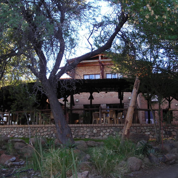 Augrabis Falls restcamp is situated right next to the gorge and has a restaurant...