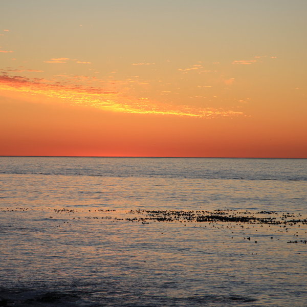 ...and enjoy a beautiful sunset.