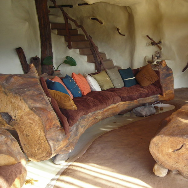 ... and it includes many corners in which to relax.