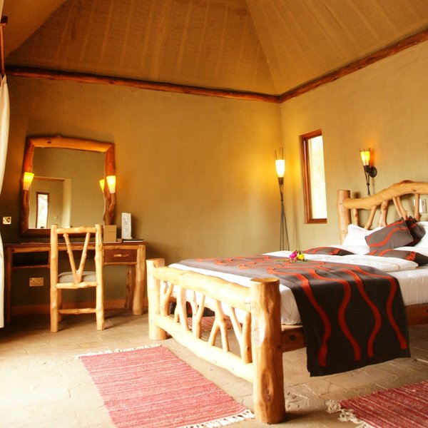 The cottages have attractive interiors with high ceilings and ceiling fans…