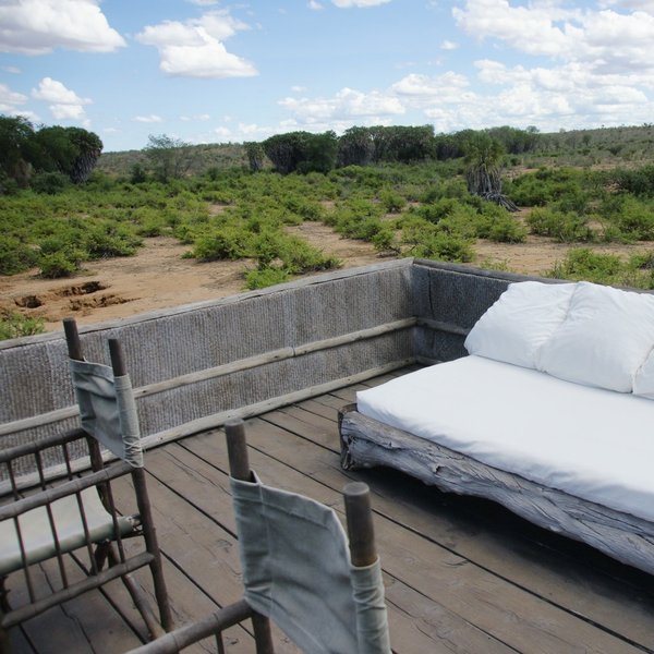 The double at the end makes an ideal honeymoon suite, and has a peaceful upper viewing deck.