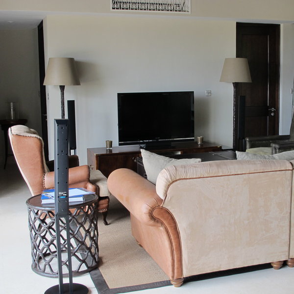 ....or a sizeable lounge area in the Terrace Suites and Villas.