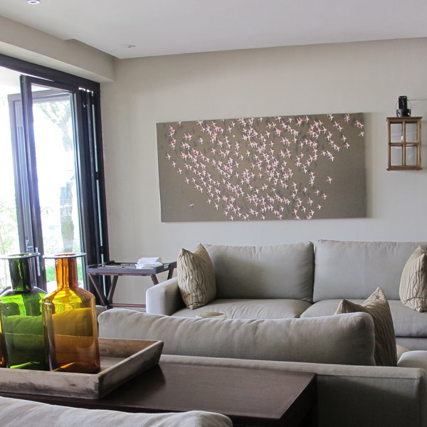 All the rooms and central facilities are decorated with local artworks and textiles.