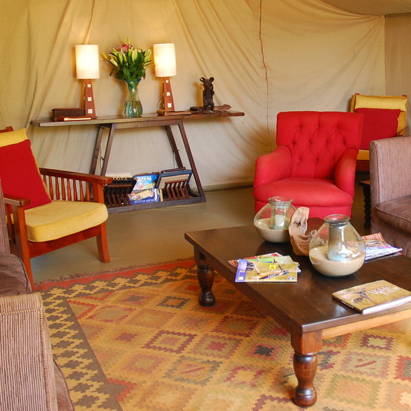 …and snug at night, with its comfy sofas and armchairs.