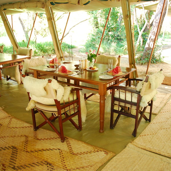 …and you can either take a table for your own group...
