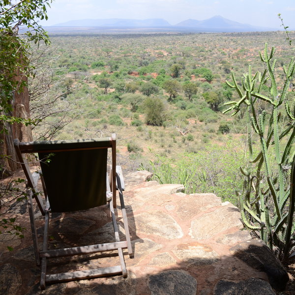Tassia's rooms have magnificent views...