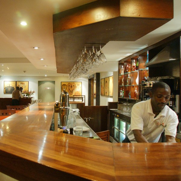 The Ole-Sereni is a design-led hotel and one of the closest to Nairobi's International Airport.