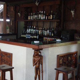 The bar is a favourite spot here…