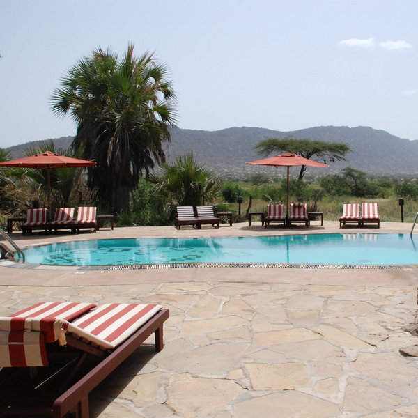 It offers a welcome retreat from the heat.