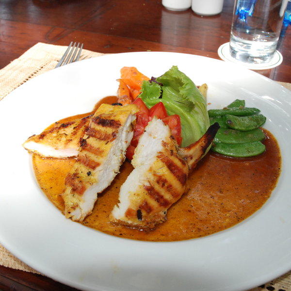 The food quality is very good.