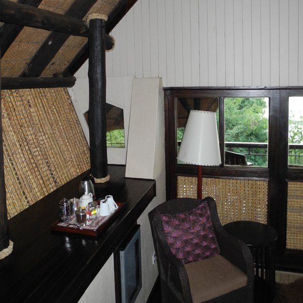 The rooms are well appointed with a mini-bar and tea and coffee station in each
