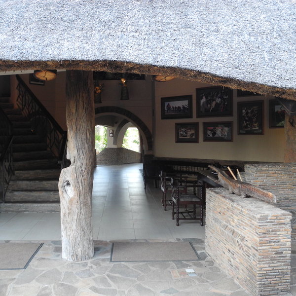 On arrival, you'll be met at the main area where your bags will be taken to your room...