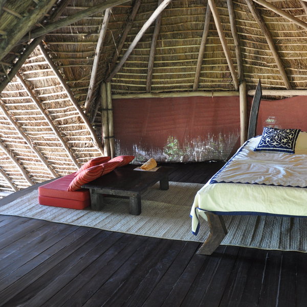 ...where there's a day bed to relax.