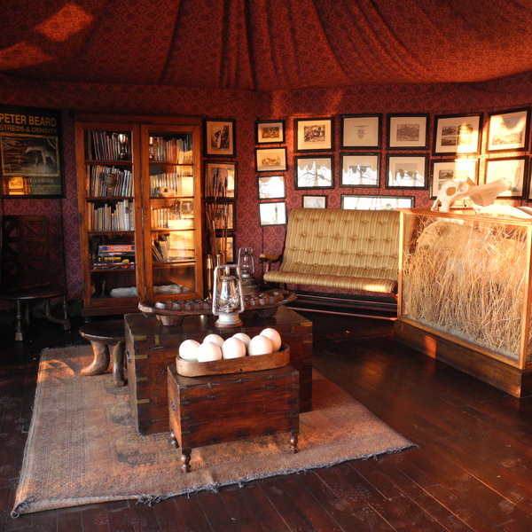 ...with interesting books, diagrams, photos, exhibits and maps...