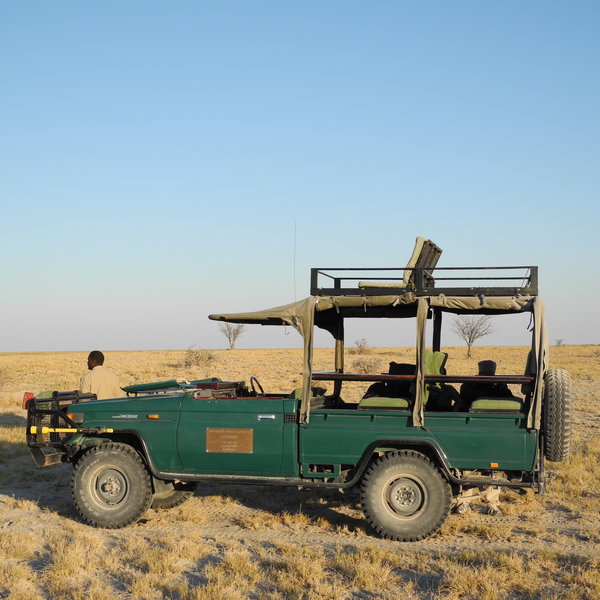 Activities include nature drives in and around Makgadikgadi Pans National Park....