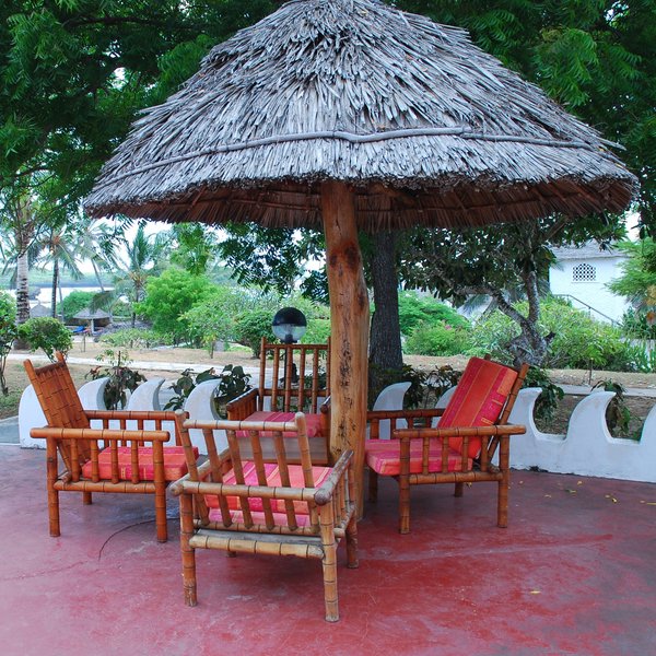 …there are a couple of small secluded sitting areas,..