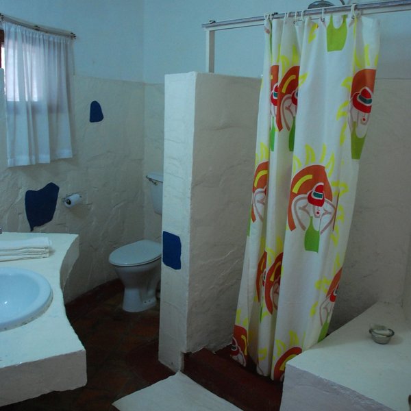 …a toilet and a shower.