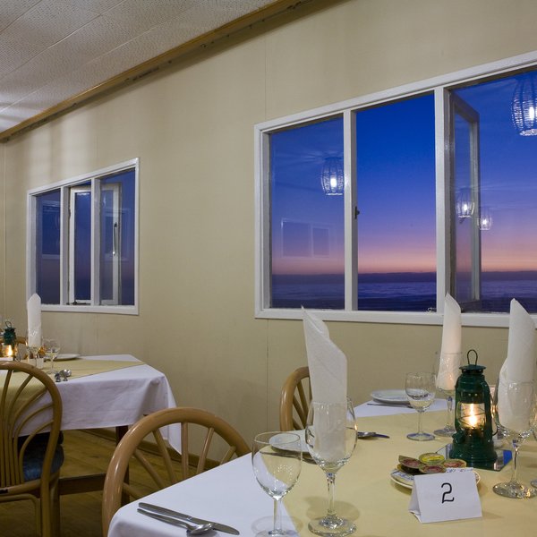 ...and windows showing ocean views.