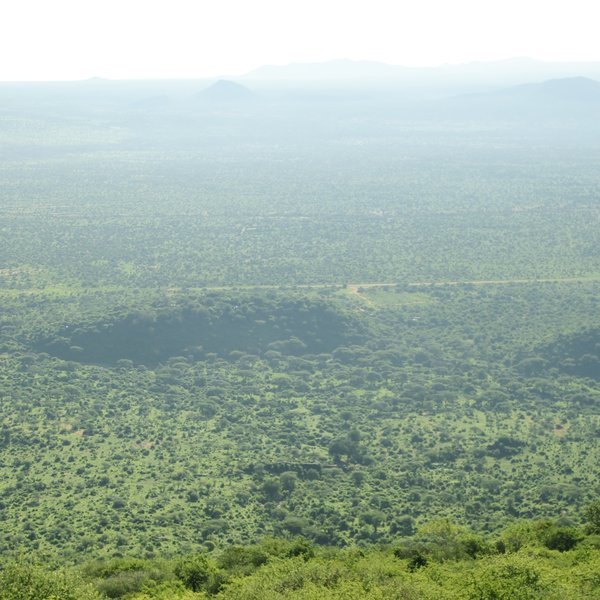 …from which you can look back east towards the lodge.