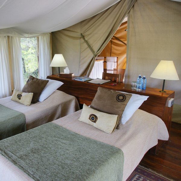 …either with twin beds…