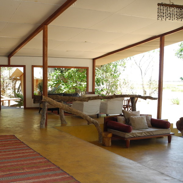 ...and a comfy lounge.