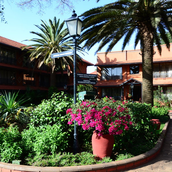 The courtyards are pretty …