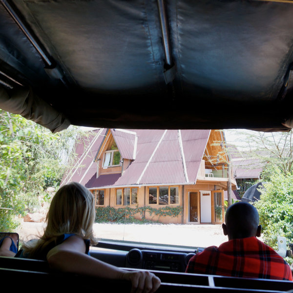Arrival is quite surprising if you were expecting something rustic and old-fashioned.