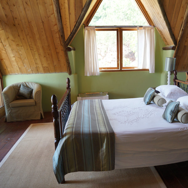 Also upstairs is this bright, open room…