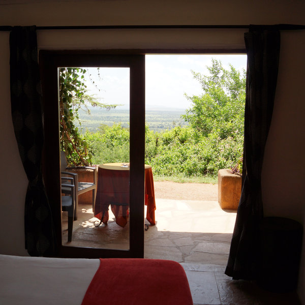 …and a secluded sun trap of a verandah.