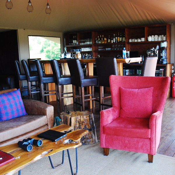 Guests are welcomed to help themselves to the bar - and make themselves at home.