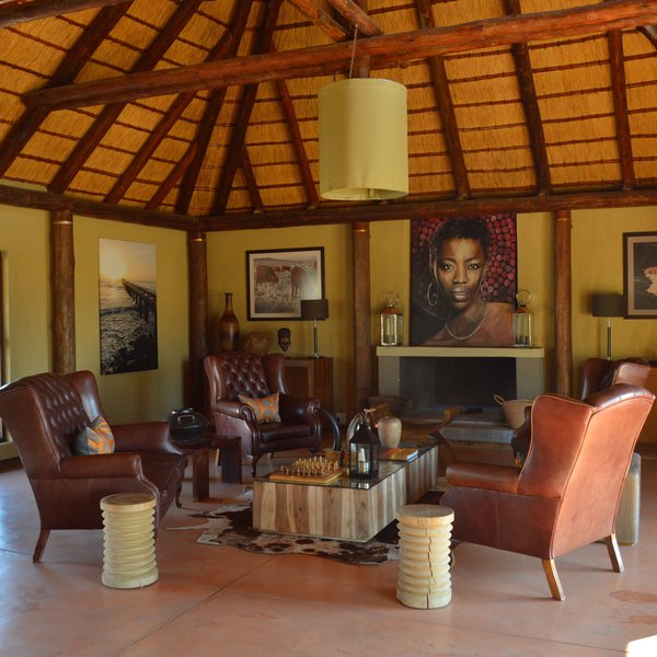 Alternatively you might relax out of the sun and heat in the comfortable lounge...