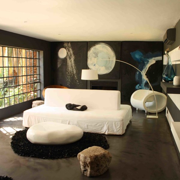 within the lounge area.