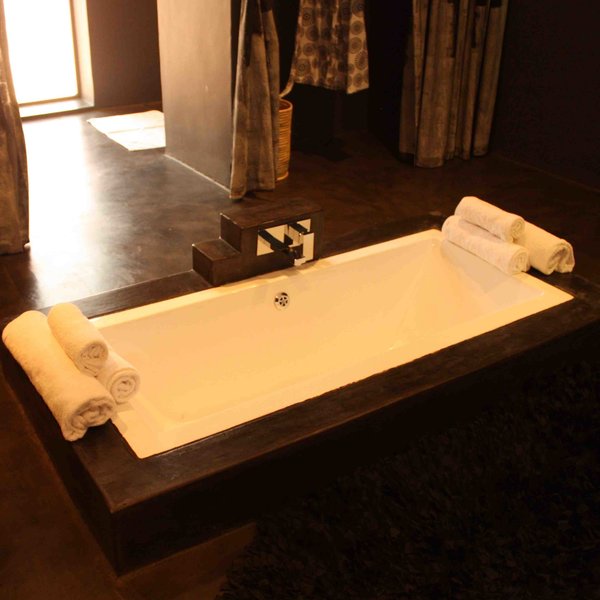 a bath and/or