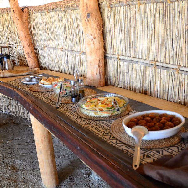 ... with a wide selection of hearty food.