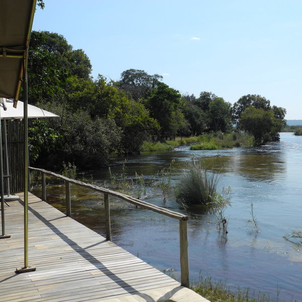 ...inside the Zambezi National Park
