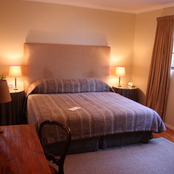 and simply furnished.