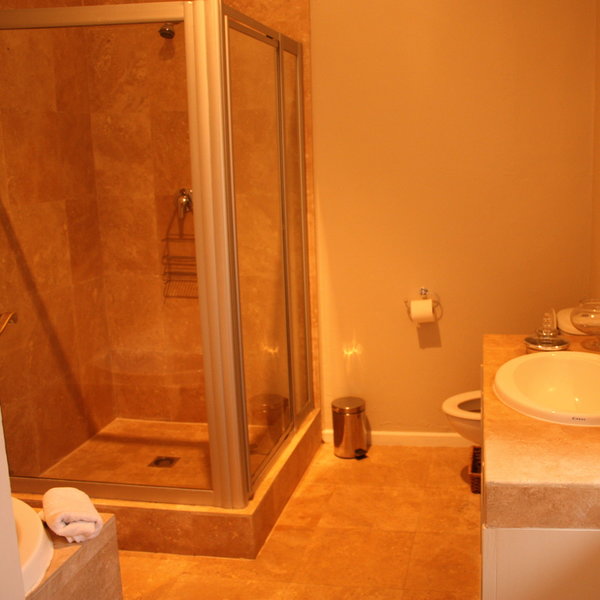and shower.
