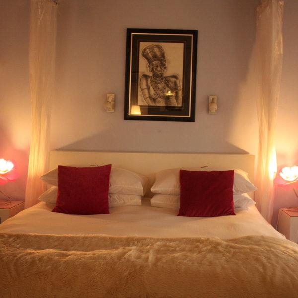 Inside the rooms are modern and quirky - quite different to what you would expect from the outside..