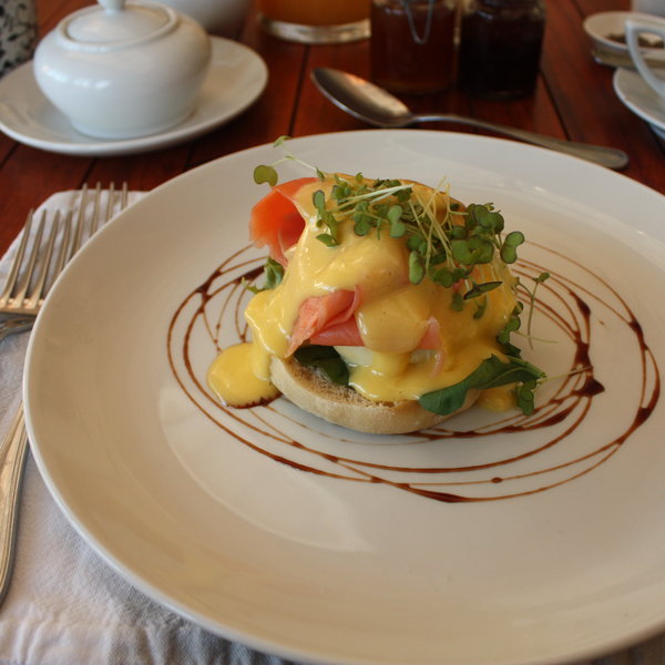 The food here is very tasty and well presented.